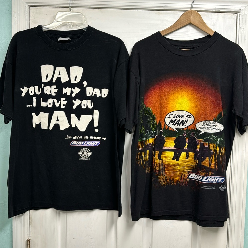 Vintage 1996 Bud Light T-Shirts